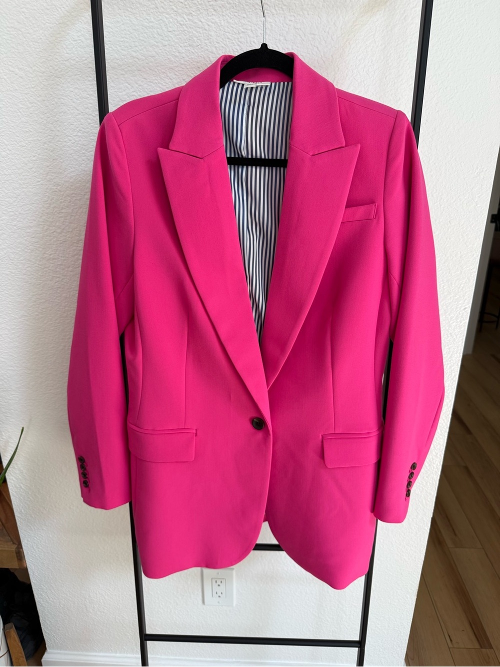 On 34th Hot Pink Blazer